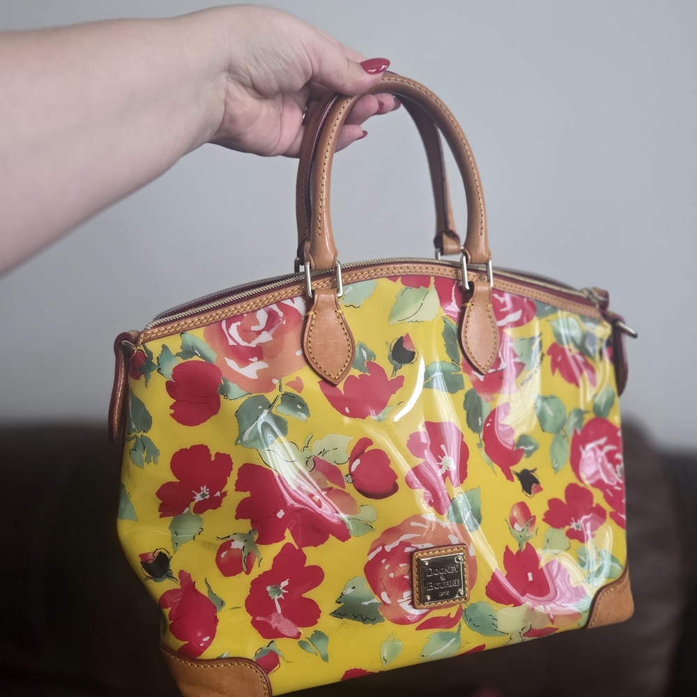 Dooney & Bourke Alma Floral Satchel